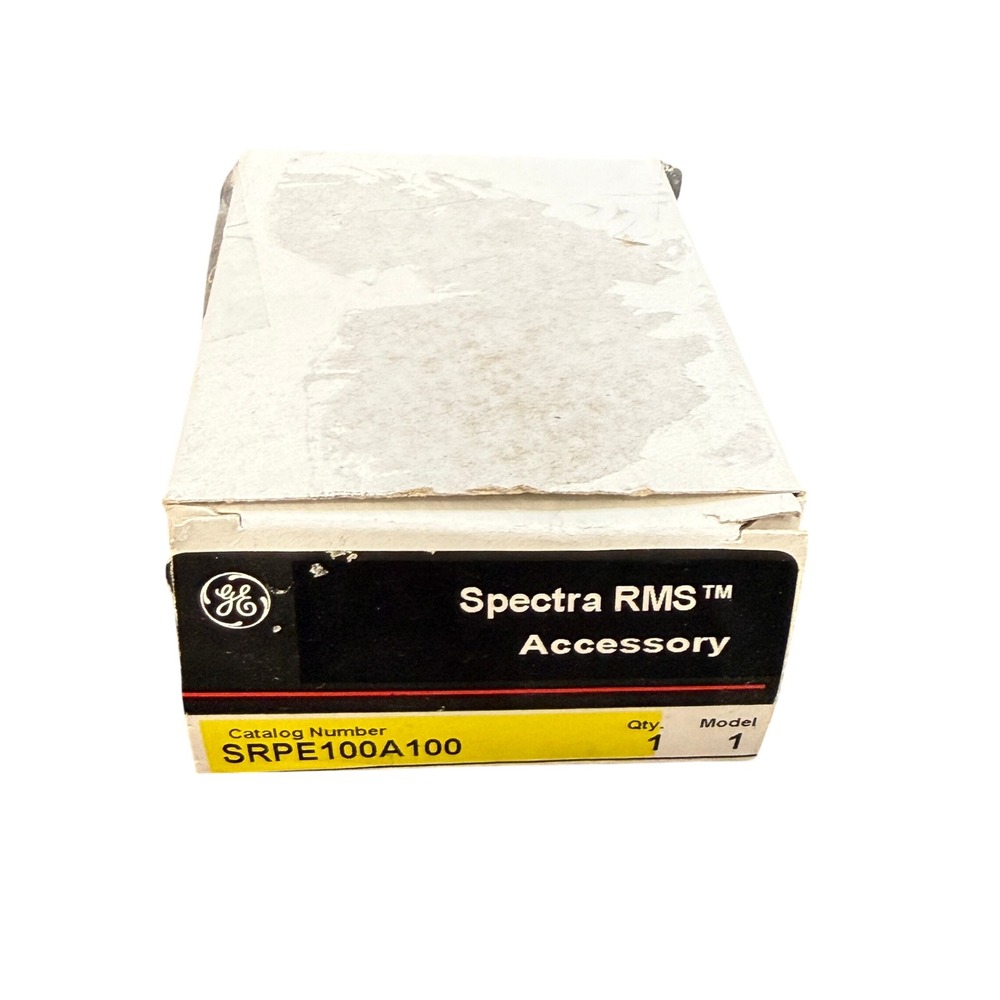 General Electric SRPE100A100 100A Rating Plug Spectra RMS Accessory, Black